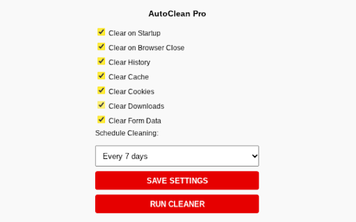 AutoClean Pro screenshot 1