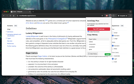 AutoCopy Plus screenshot 1