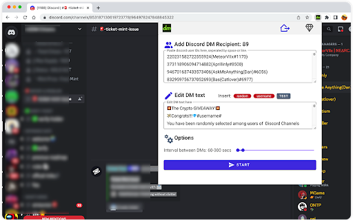 AutoDM for Discord screenshot 1
