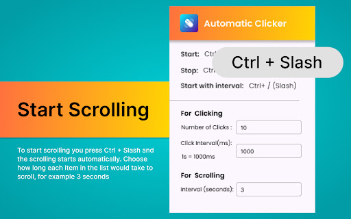 Automatic Clicker screenshot 1