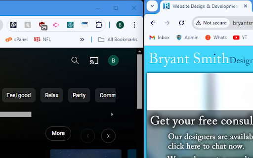 Automatic Save & Recall Window Positions/URLs screenshot 1