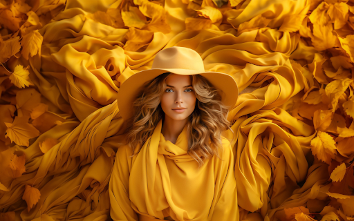 Autumn girl screenshot 1