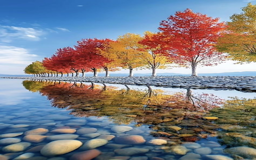 Autumn nature wallpaper screenshot 1