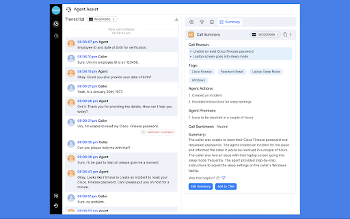 Avaamo Agent Assist screenshot 1