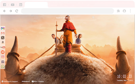 Avatar The Last Airbender New Tab Experience screenshot 1