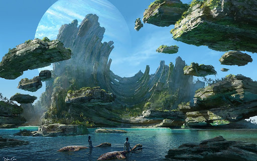 Avatar: The Way of Water Browser Theme screenshot 1