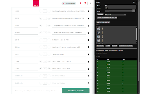 Avon Auto Completare Comandă screenshot 1
