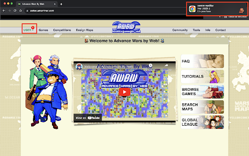 AWBW Notifications screenshot 1