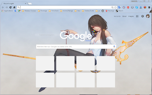Awesome Cute Anime Theme 1080p screenshot 1