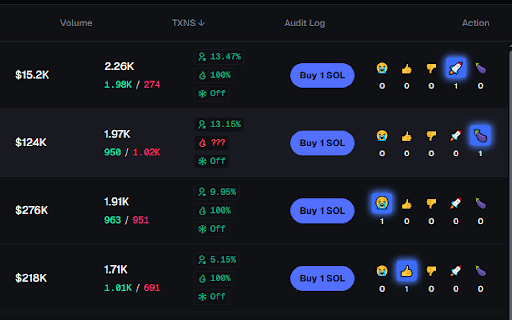 Axiom Emoji Reactions screenshot 1