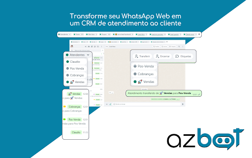 Azbot CRM screenshot 1