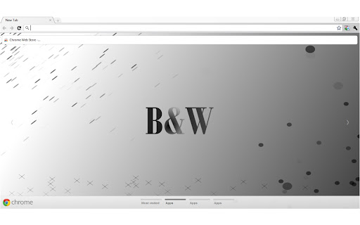 B&W Theme screenshot 1