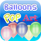 Balloons Pop Art logo