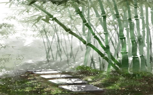 bamboo forest wallpaper screenshot 1