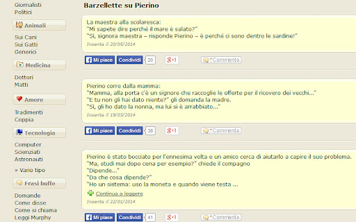 Barzellette screenshot 1