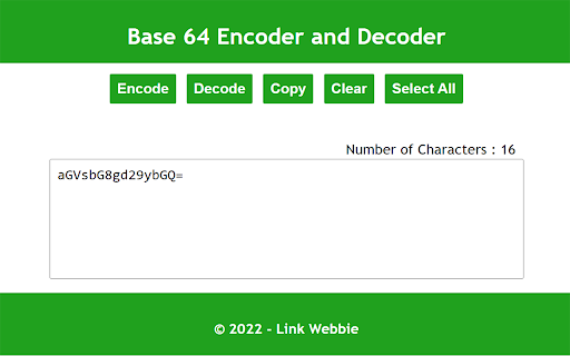 Base64 Encoder and Decoder screenshot 1