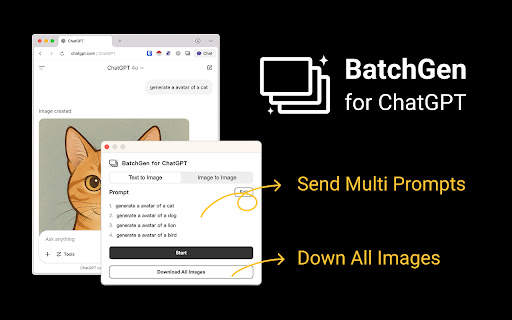 BatchGen for ChatGPT screenshot 1