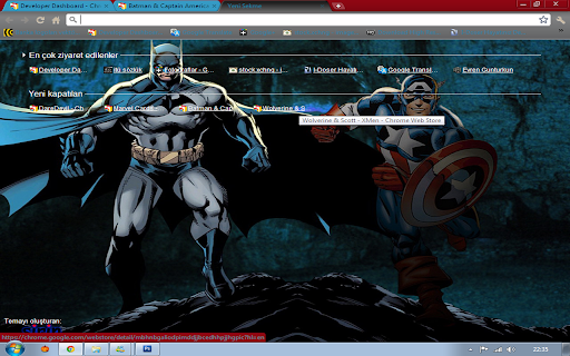 Batman & Captain America Small screenshot 1