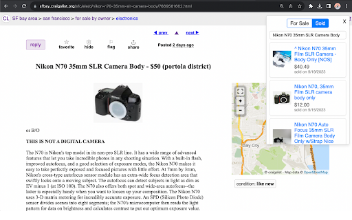 Baywatch - Craigslist and FB Marketplace screenshot 1