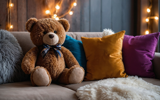 Bear on the sofa screenshot 1