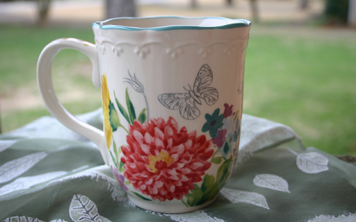 Beautiful flower cup screenshot 1