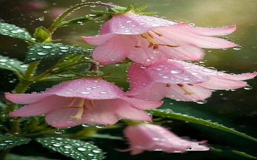 Bell flower wallpaper screenshot 1