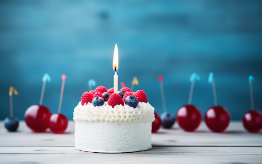 Berry Birthday Glow screenshot 1