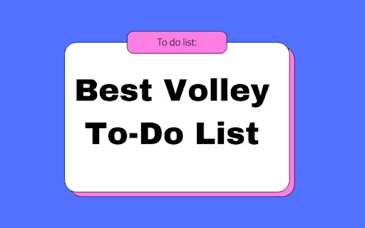 Best Volley To-Do List screenshot 1