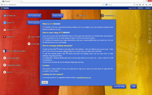 Betoniara Desktop screenshot 1