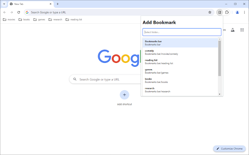 Better Bookmark screenshot 1