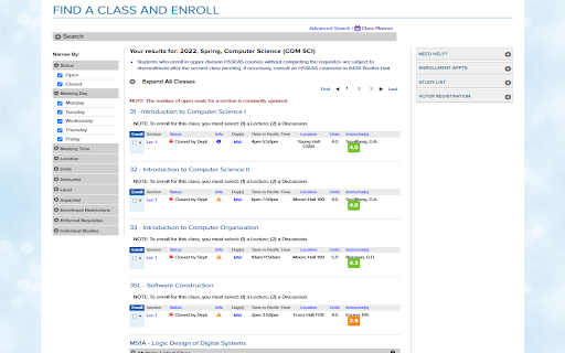 Better Bruinwalk Extension screenshot 1