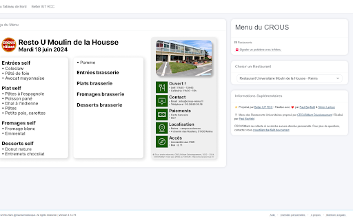 Better IUT RCC screenshot 1