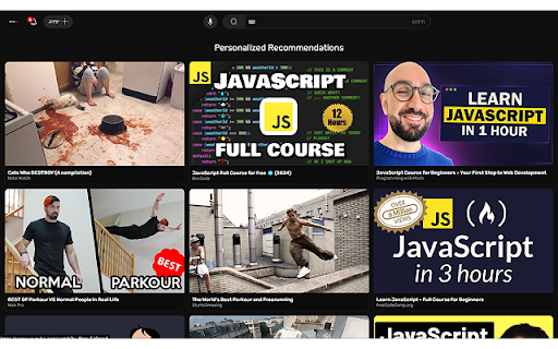 BetterHomePage screenshot 1