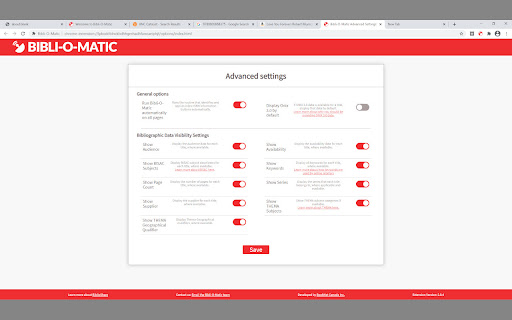 Bibli-O-Matic screenshot 1