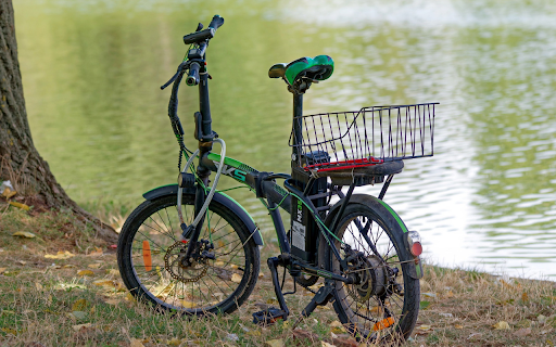 Bicycle by the lake screenshot 1