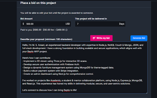Bid Agent screenshot 1