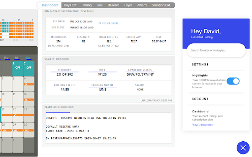 Bidliner screenshot 1