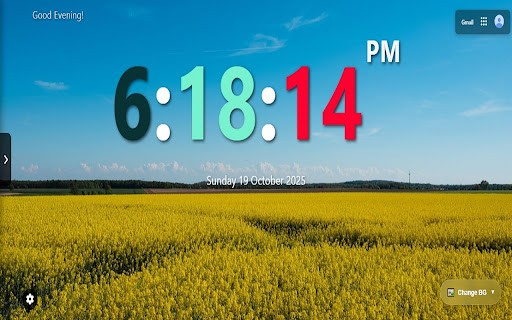 Big Digital Clock screenshot 1