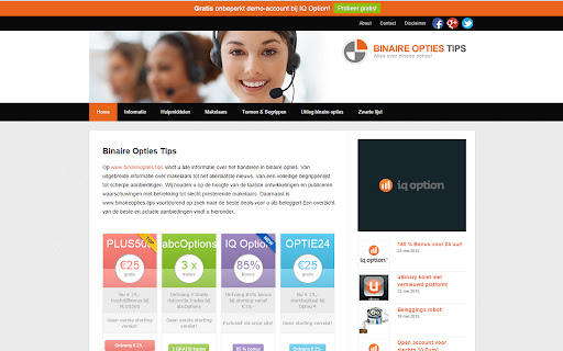 Binaire Opties screenshot 1