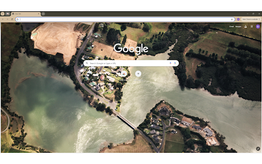 Birds Eye View of Castlepoint, New Zealand screenshot 1