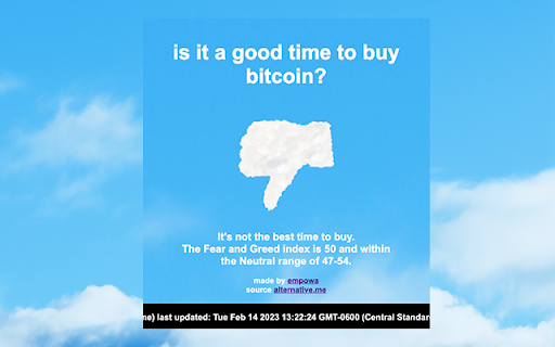 bitcoin fear and greed index screenshot 1