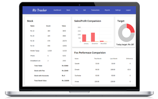 Biz Tracker screenshot 1