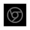Black Material Dark Theme for Chrome logo