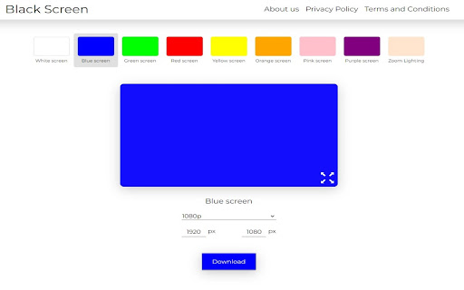 Black Screen Test | Online Tool screenshot 1