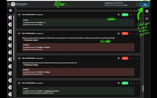 Blackboard Ultra SmartGrader screenshot 1