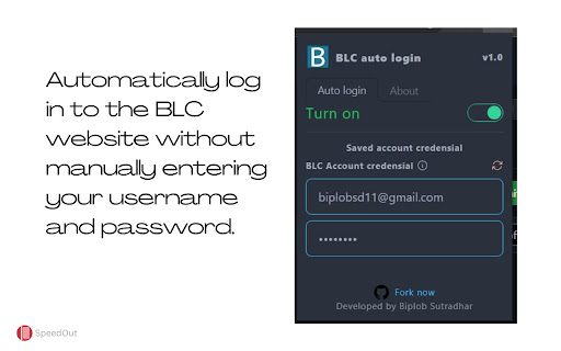 BLC Auto Login screenshot 1