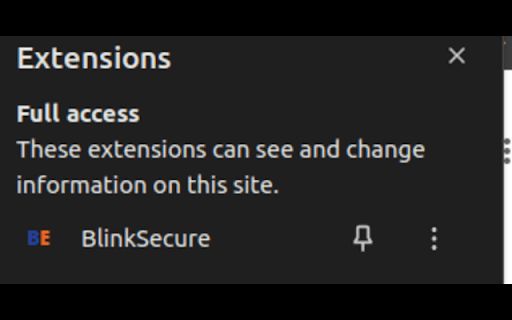 BlinkExam Extension Monitor screenshot 1