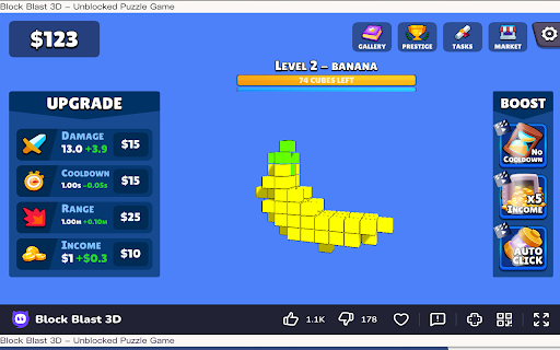 Block Blast 3D - Unblocked Puzzle Game screenshot 1