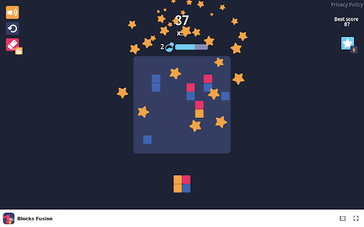 Blocks Fusion Game - Think fast and keep the board clear! screenshot 1