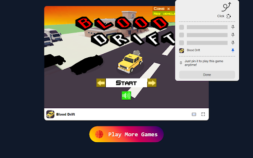 Blood Drift Game - Crush Zombies and Conquer the Apocalypse! screenshot 1